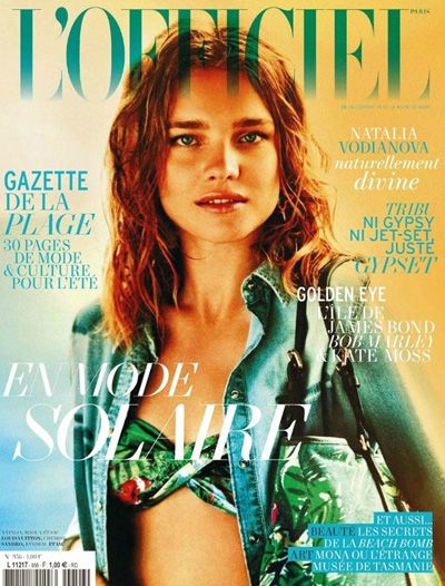 Natalia Vodianova for L’Officiel Paris June July 2011