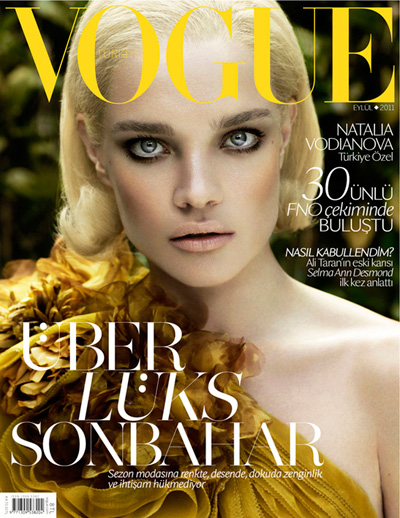 Natalia Vodianova for Vogue Turkey September 2011