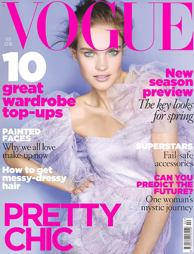 UK Vogue: Burberry & Natalia Vodianova
