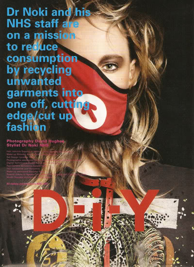 Natasa Vojnovic for i-D magazine