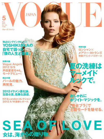 Natasha Poly in Chanel for Vogue Nippon May 2012