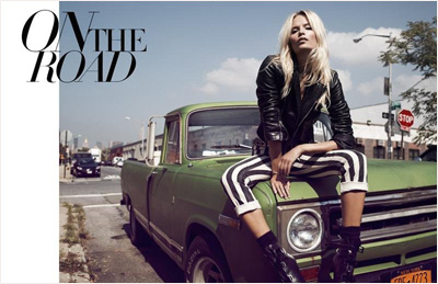 Natasha Poly by Lachlan Bailey for Vogue Spain