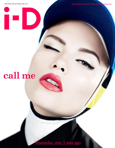 Natasha Poly for i-D Pre-Fall 2011