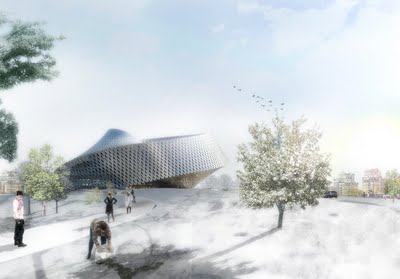 National Library in Astana by BIG