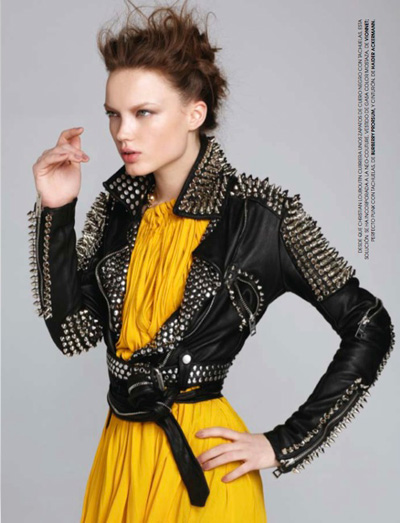 Naty Chabanenko by David Roemer for Marie Claire