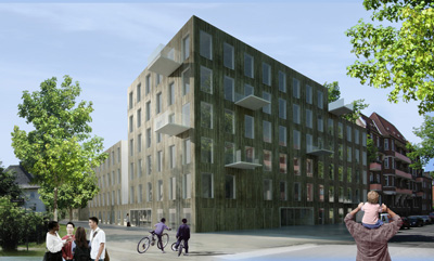 Neue Hamburger Terrasen by LAN Architecture