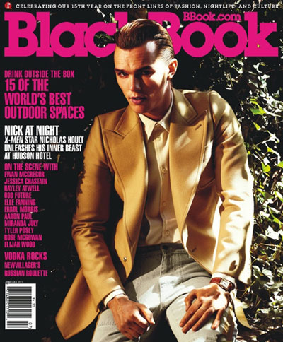 Nicholas Hoult by David Roemer for BlackBook