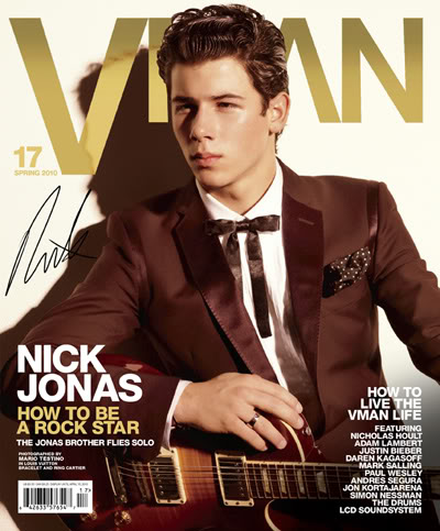 Nick Jonas for VMAN