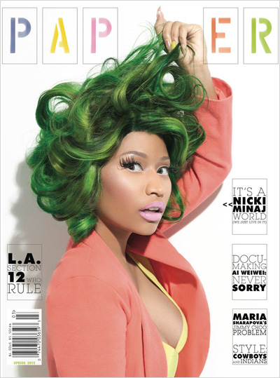 Nicki Minaj for Paper Spring 2012