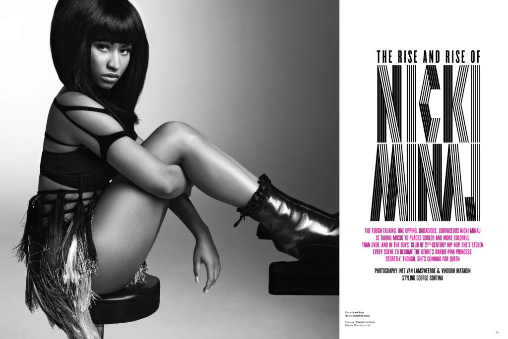 Nicki Minaj by Inez & Vinoodh for V Magazine