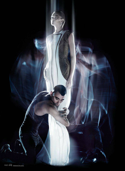 Nicola Formichetti by Tim Richardson for Elle January 2012