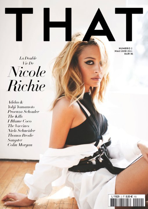 Nicole Richie by Elias Tahan for THAT May June 2011