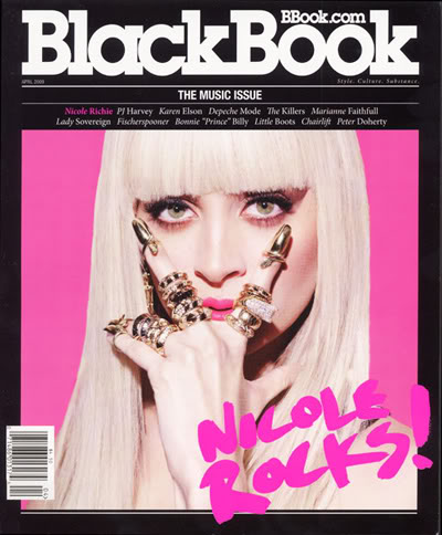 Nicole Richie for BlackBook Magazine