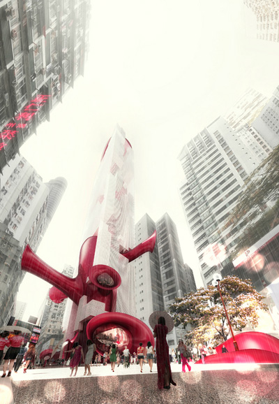 Bubble X Night Club in Hong Kong by vGH Company