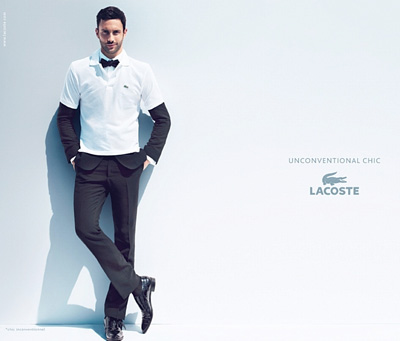 Noah Mills for Lacoste Spring Summer 2011 Campaign