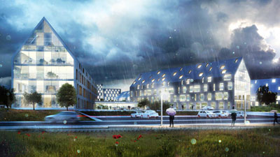 Henning Larsen Architects Design’s Odense University Hospital