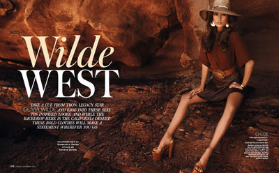 Olivia Wilde by Giampaolo Sgura for InStyle