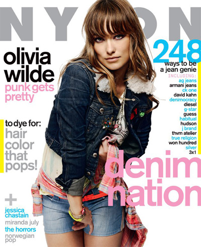 Olivia Wilde for Nylon August 2011