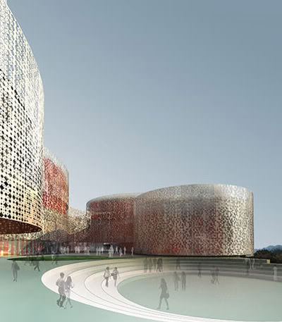Ordos Concert Hall by Yazdani Studio
