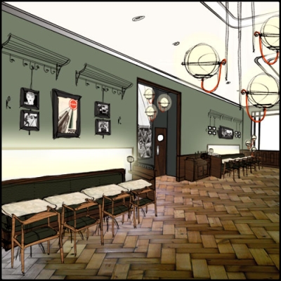 Oriel Grande Brasserie by Afroditi Krassa