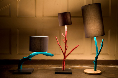 Tree Lamps by Nic Parnell