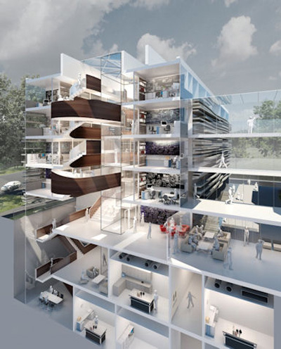 New Oxford University Addition by HawkinsBrown