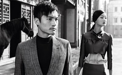 PRADA Menswear SS10 Campaign by Yang Fudong