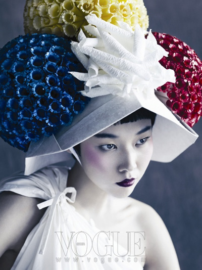 Magic of Light by Paolo Roversi for Vogue Korea