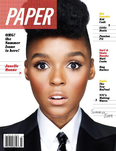 Paper Summer 2009: Janelle Monae