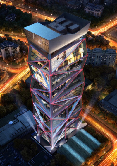 Parinee Tower by James Law Cybertecture International