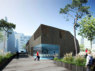 Lecture Halls in Paris by Atelier Zündel & Cristea