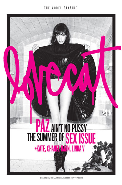 Paz de la Huerta by Ellen von Unwerth for Lovecat