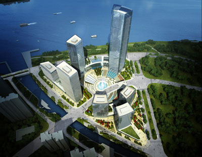 Goettsch Partners Designs A Massive Masterplan In China