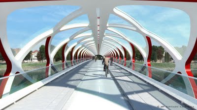 Peace Bridge by Santiago Calatrava