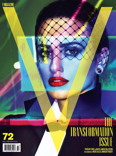 Penelope Cruz Covers V Magazine