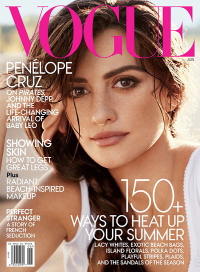 Penélope Cruz for American Vogue