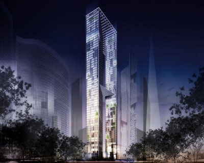 Pentomonium Towers by Murphy/Jahn