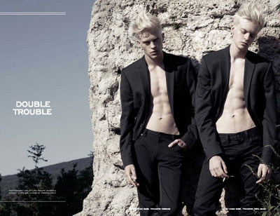 Peroutika Twins for Gia Magazine
