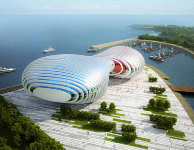Peter Ruge Architekten Design for Busan Opera House