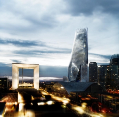 Phare Tower by Morphosis Architects