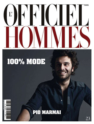 Pio Marmaï by Milan Vukmirovic for L’Officiel Hommes Paris