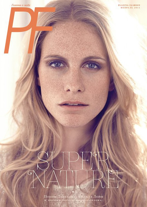 Poppy Delevingne for Playing Fashion February 2011
