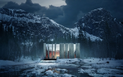 Power Stations Bjornstokk and Ovre Forsland by Stein Hamre Arkitektkontor As