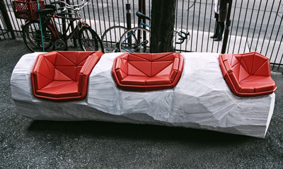 The Practice of Everyday Design’ Log Chop Bench