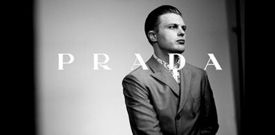 Behind The Scenes With Michael Pitt for Prada