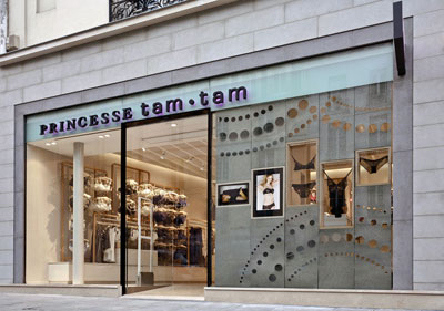 Innovative Shop Concept for Princesse Tam Tam by UXUS Design
