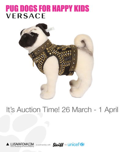 Pug Dogs for Happy Kids Auction Starts Now!