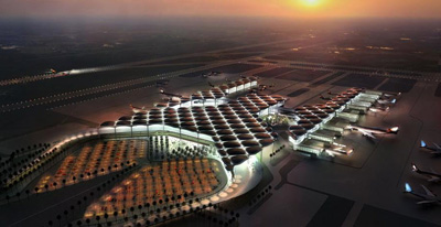 Airport in Amman by Foster + Partners