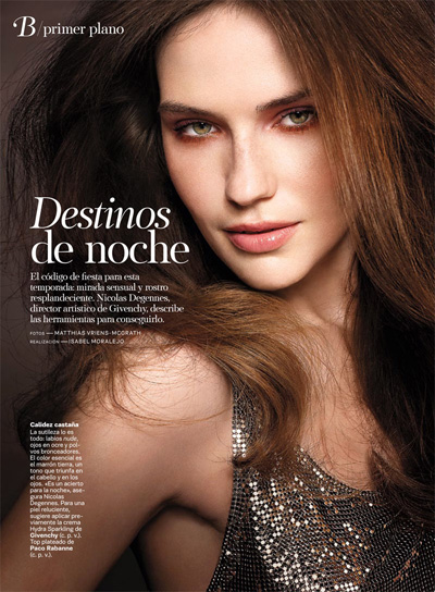 Rachel Clark by Matthias Vriens-McGrath for S Moda