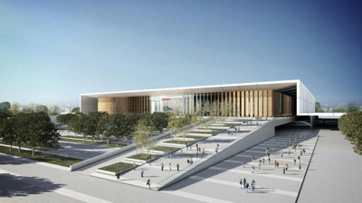 Hangzhou South Railway Station by gmp Architekten